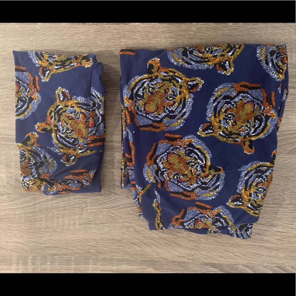 Mama and me Tiger print leggings